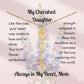 Custom Made & Personalized Birth Flower Necklace – Choose Your Month’s Flower  Finish