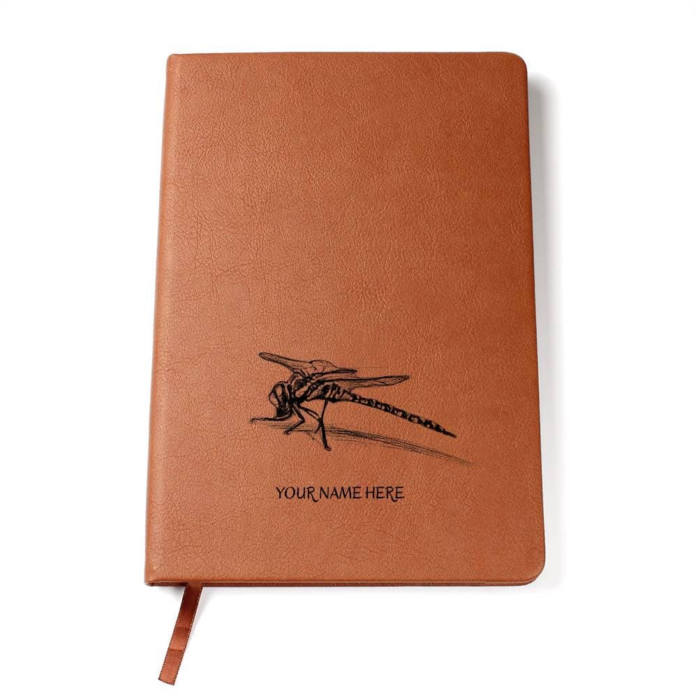 His Blue Dragon (Damsel) Fly Journal - Personalized Gift | Angler Notebook