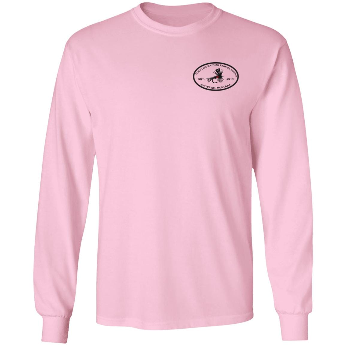 Montana Fly Fishing Long Sleeve Shirt – Flies, Lies & Other Fabrications™ – Trout Fishing Shirt – Fly Fisherman Gift