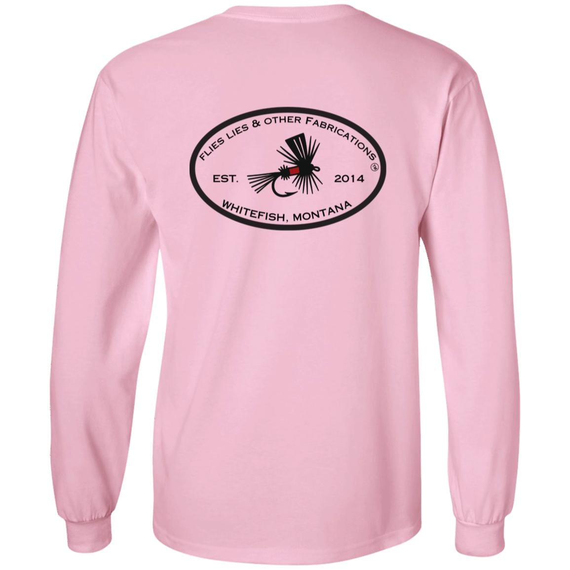 Montana Fly Fishing Long Sleeve Shirt – Flies, Lies & Other Fabrications™ – Trout Fishing Shirt – Fly Fisherman Gift