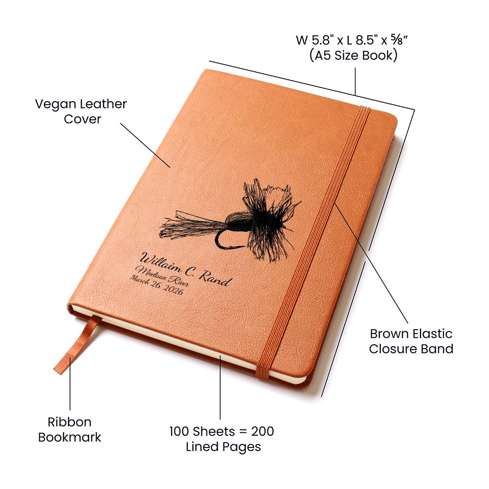 Personalized Royal Humpy Fly Fishing Journal – 49 North of Noise™ Angler Log Book
