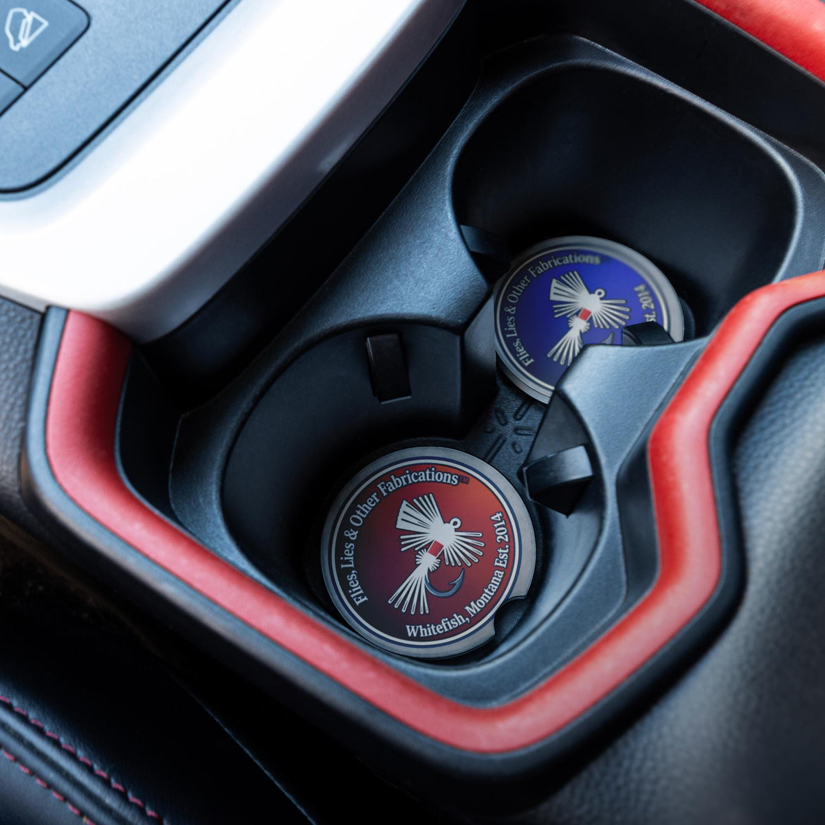 His Car His Coaster | Soapstone Cup Holder Set (2 Pack)