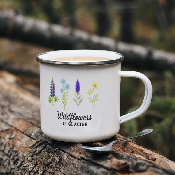Lupine Enamel Adventure Mug