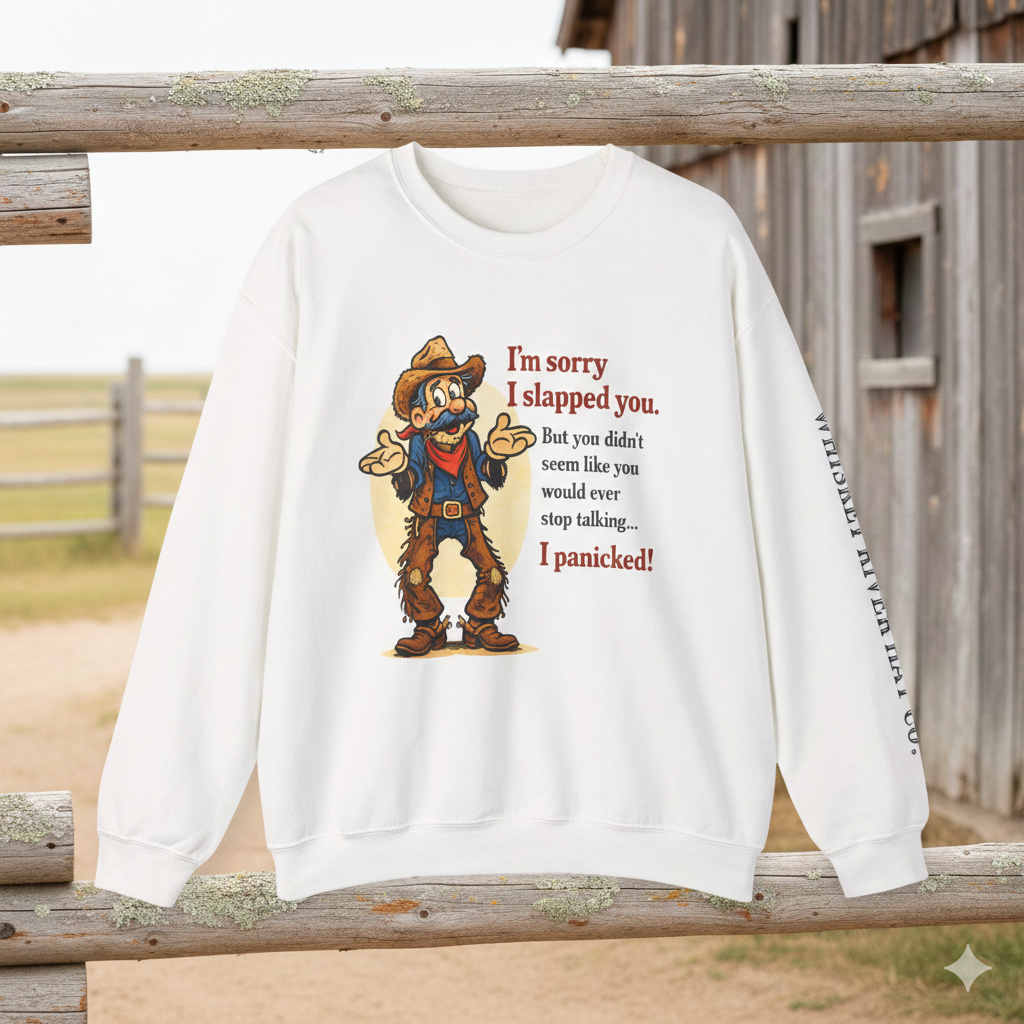 Ranch Rebel Cowboy Cozy Sweatshirt