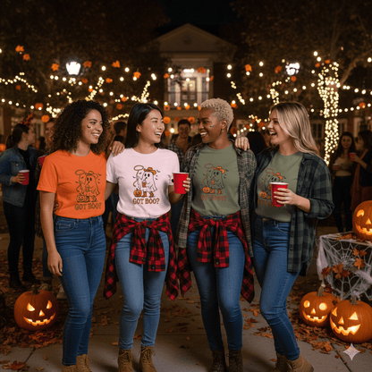 Spooky Cowboy Ghost Tee - Lazy Rockin H Ecom