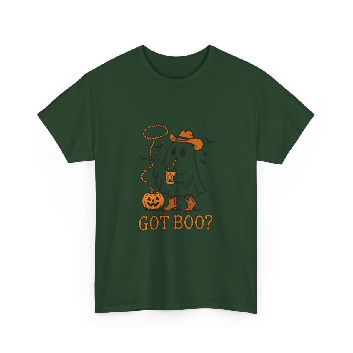 Spooky Cowboy Ghost Tee - Lazy Rockin H Ecom