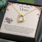 To My Beautiful Mom | Happy Mother's Day - Forever Love Necklace - Lazy Rockin H Ecom