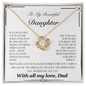To My Daughter: A Gift of Unshakable Love to Carry With You - Lazy Rockin H Ecom