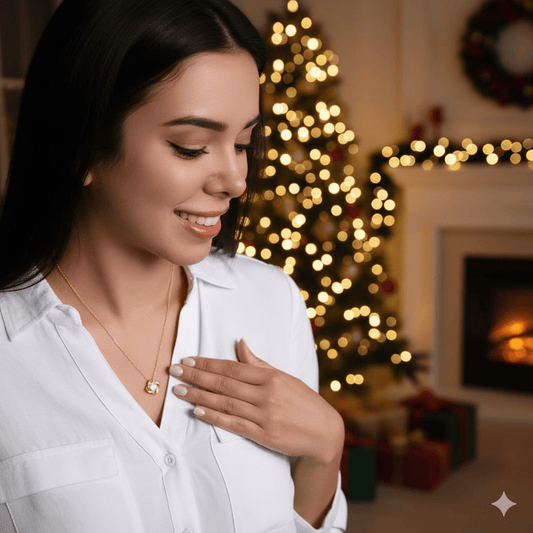 To My Daughter – Legacy LoveKnot Necklace (Holiday Edition, Gift Box Included) - Lazy Rockin H Ecom