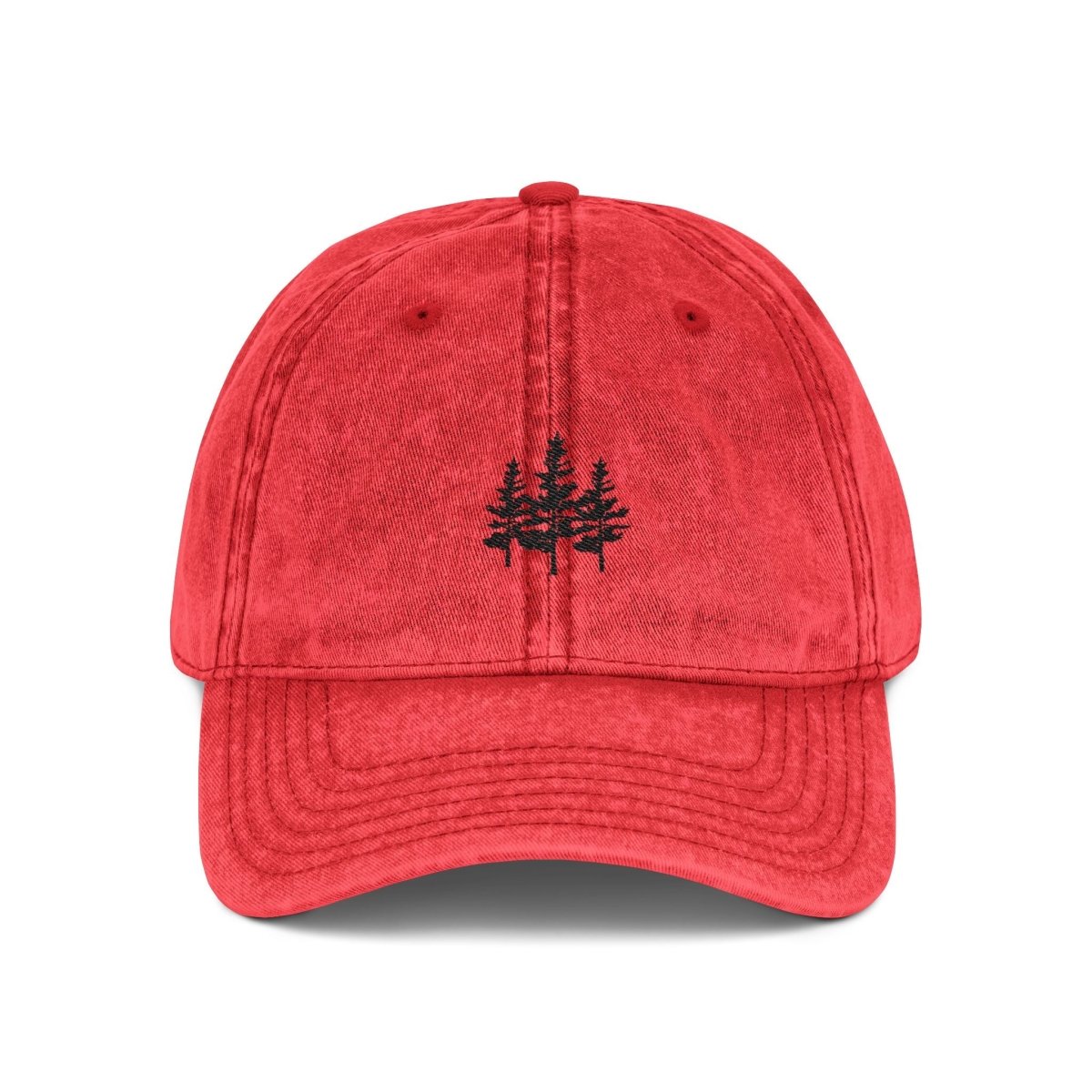Wayward Pine Vintage Ball Cap – Black Edition - Lazy Rockin H Ecom